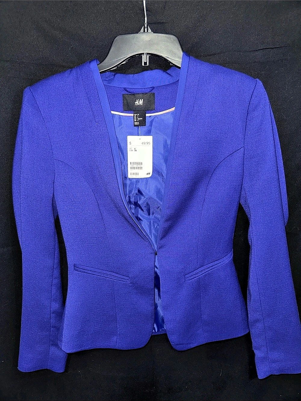 H&Medium Blue Blazer Size Medium NWT
